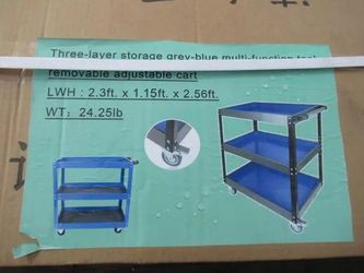 3 Level Shop Cart New In Box