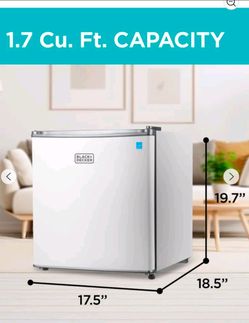 White compact Fridge