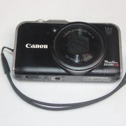 Canon PowerShot SX230 HS 14X Zoom 1080p Camera With Battery