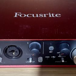 Focusrite Scarlett Lot Of 3