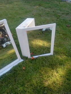 Bathroom Mirror & Cabinet ( See Measurements Below)