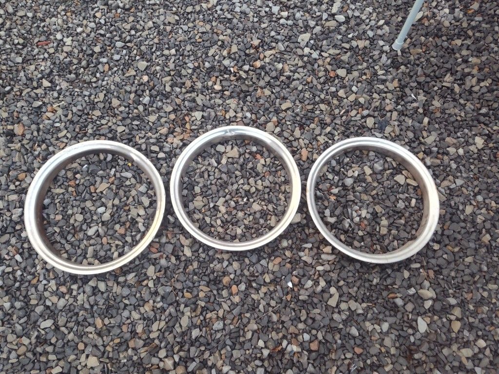 Chevy/GMC Truck 16" BEAUTY TRIM RING USED OEM Stainless Steel