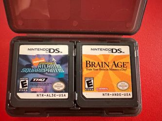 Nintendo DS Game Cartridges Lot of 2