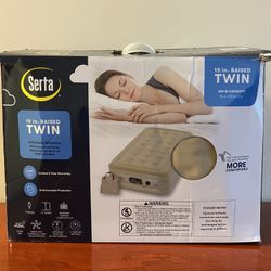 Serta Twin Air Bed $65