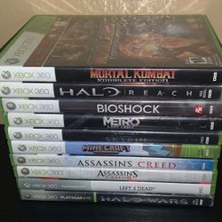 Xbox 360 Video Games Great Titles