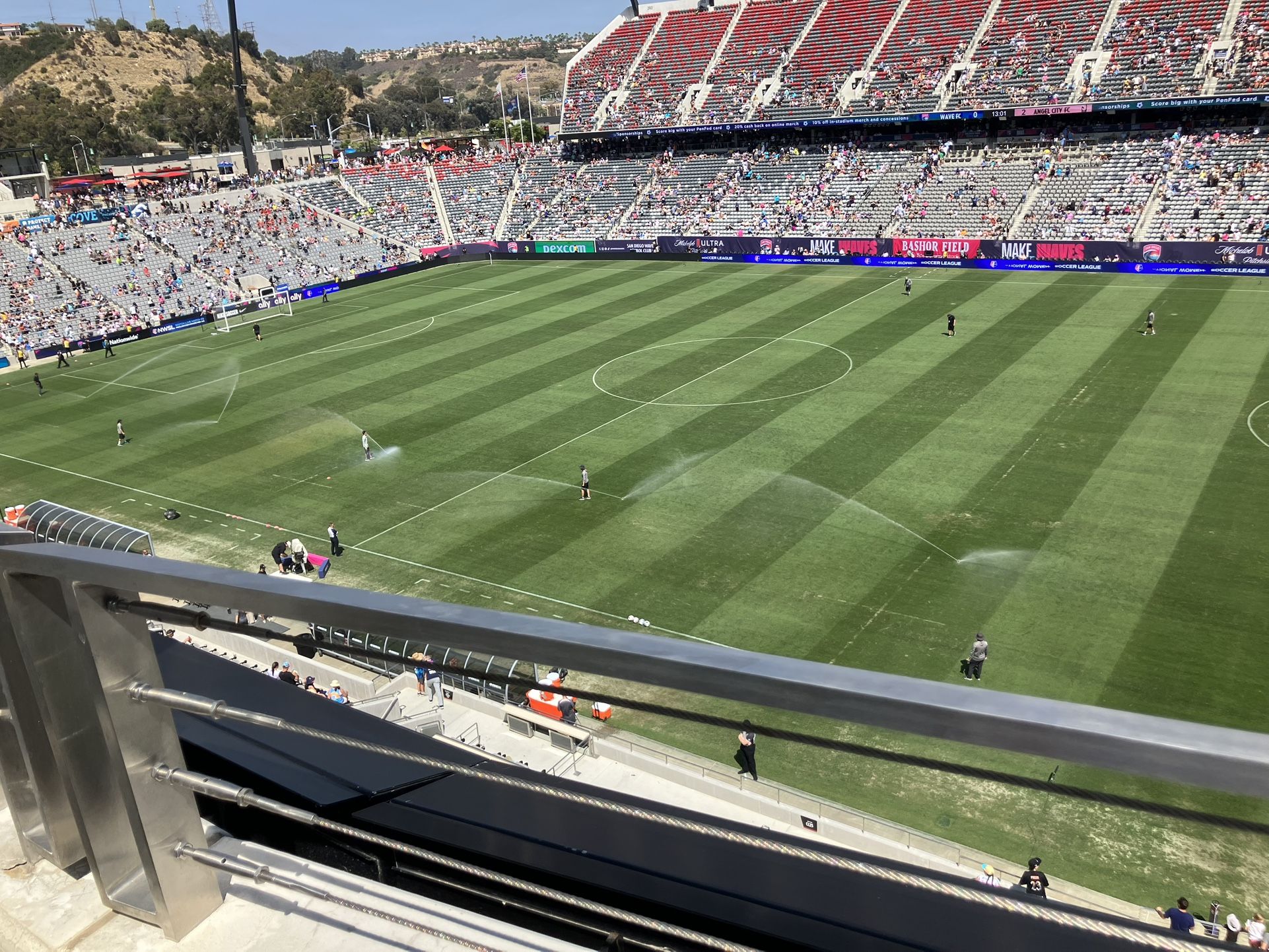 San Diego Fc Tickets On The Rail!!