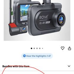 ROVE R2-4K DUAL Dash Cam