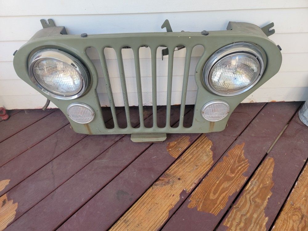 Jeep Cj Grille Assembly