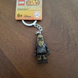 Lego Chewbacca Star Wars Keychain