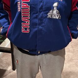 NY GIANTS  NFL SUPER BOWL XLVI - (46) JACKET