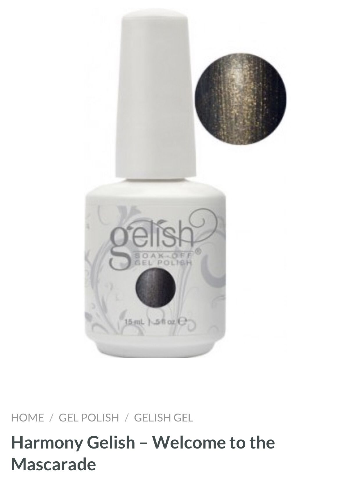Harmony Gelish Gel Nail Polish – Welcome to the Mascarade