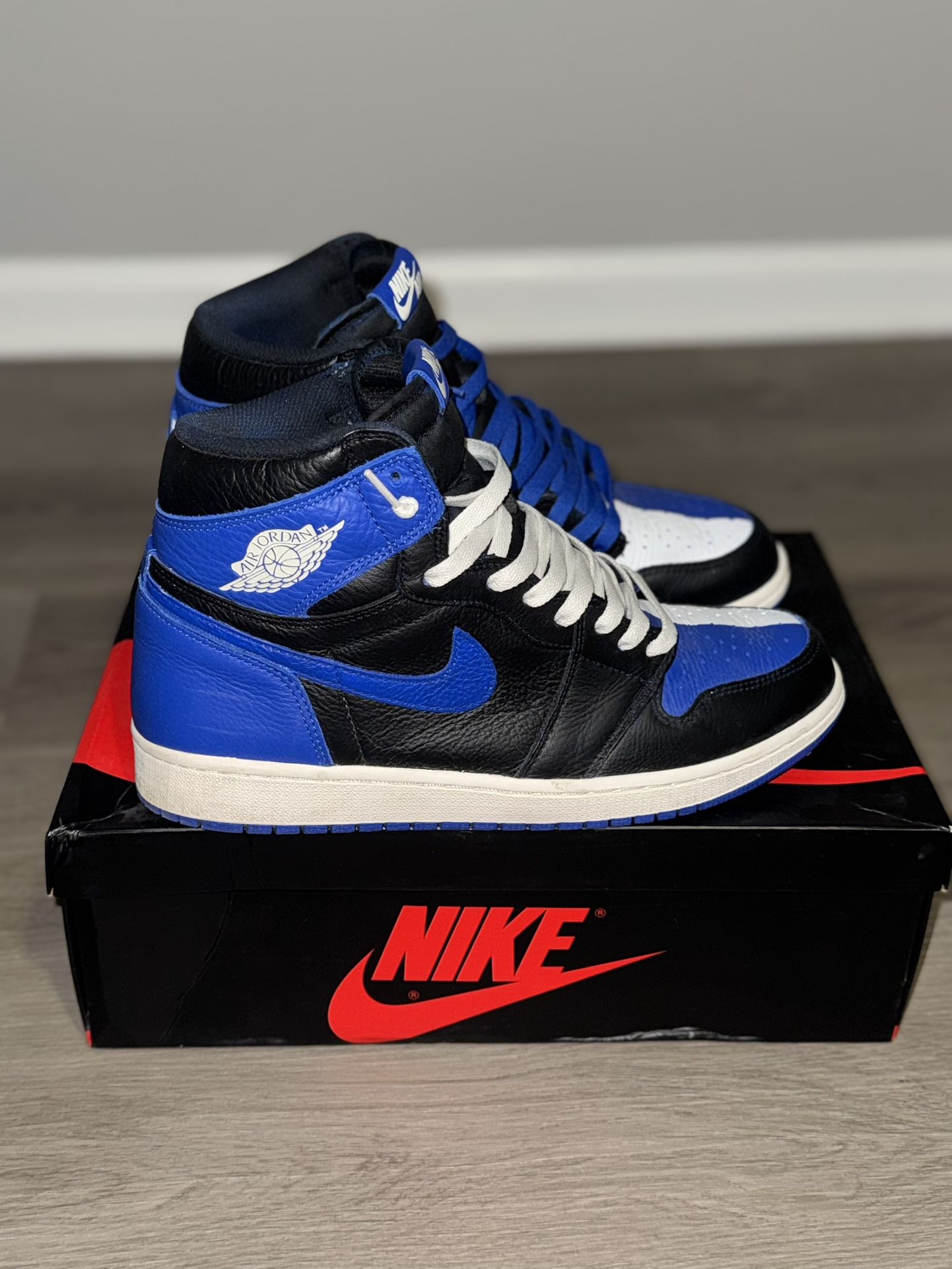 Royal Blue Jordan 1s Size 10