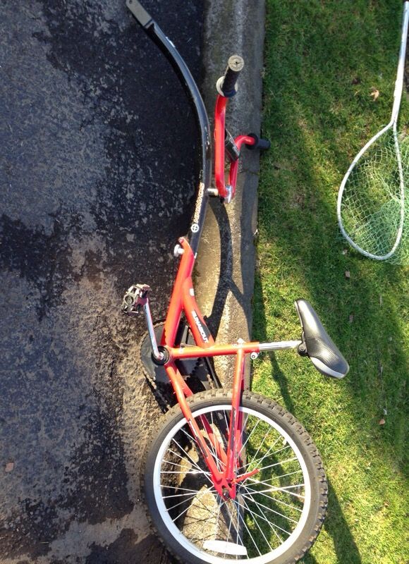 tandem attachment bike