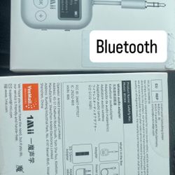 1Mii Bluetooth Transmitter for Airplane, Bluetooth 5.3 Adapter for TV,Airplane Travel Essentials, Aptx Low Latency Wireless Audio Aux for Headphones, 