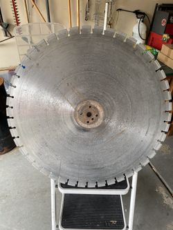 31 inch diamond tip concrete saw blade