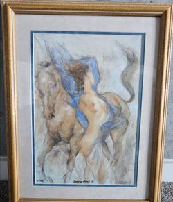 $290. / Retail $800+Horse Equestrian ART Gary Benfield