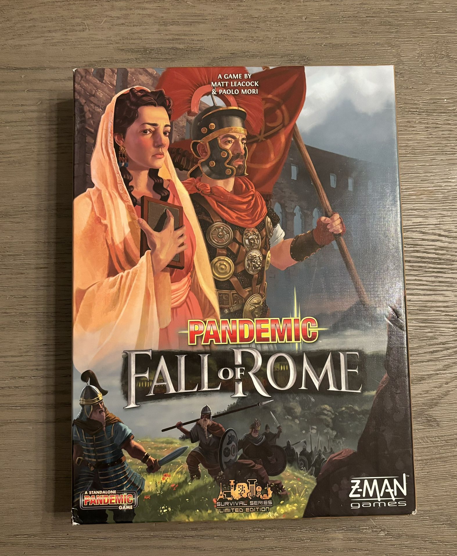 Pandemic Fall Of Rome Board Game 