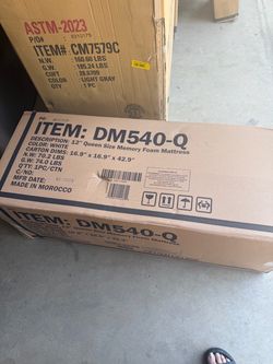 Colchon Queen nuevo en su caja /