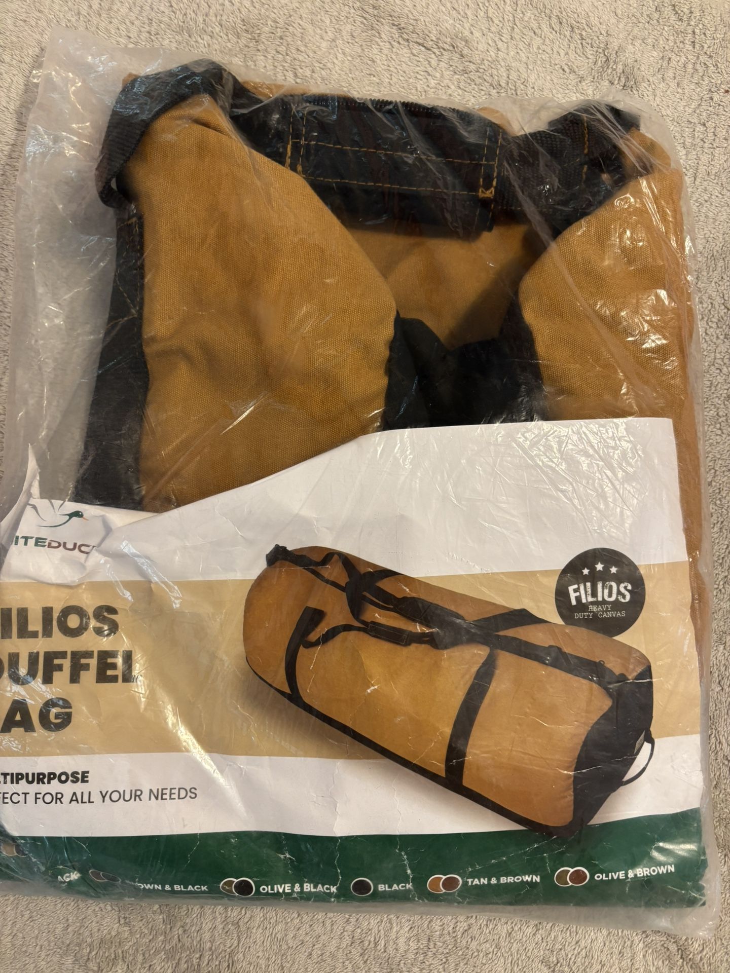 WhiteDuck Tactical Large Duffle Bag