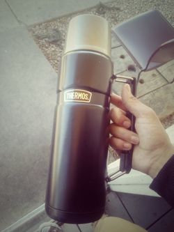 Thermos for work or camping