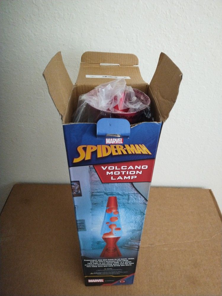 Lava Lamp-Spiderman