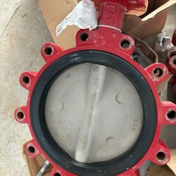 Four (4)      10" Bray Butterfly Valves