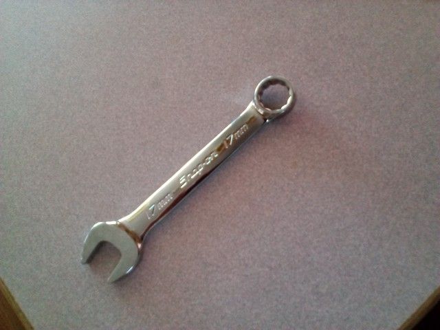 Snap-on Tools New Metric 17mm Short Flank Drive Combo Wrench