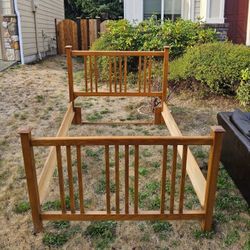Queen Wood Bed Frame