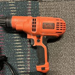 Black And Decker Electric 5.2 Amp 120 Volt Drill
