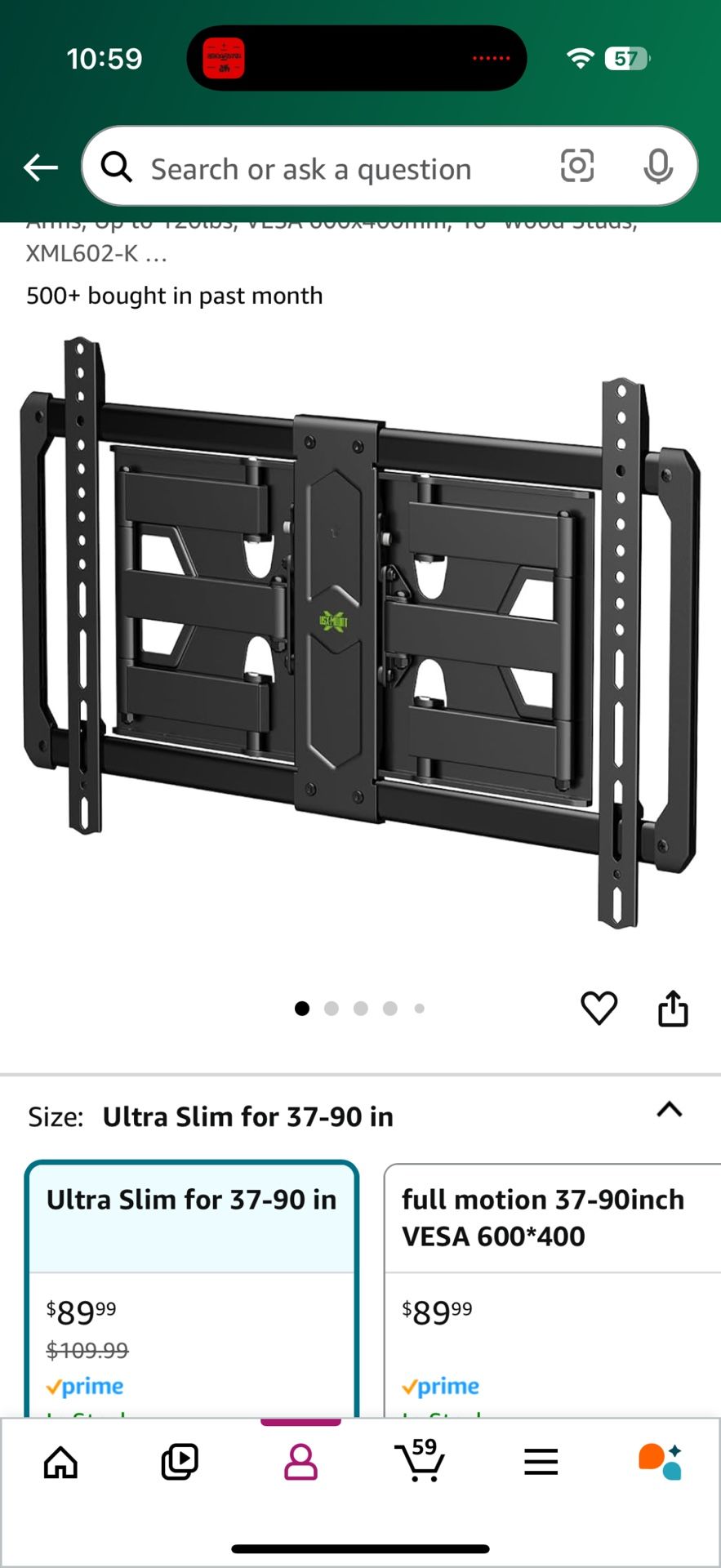TV mount (NEW) SLIM