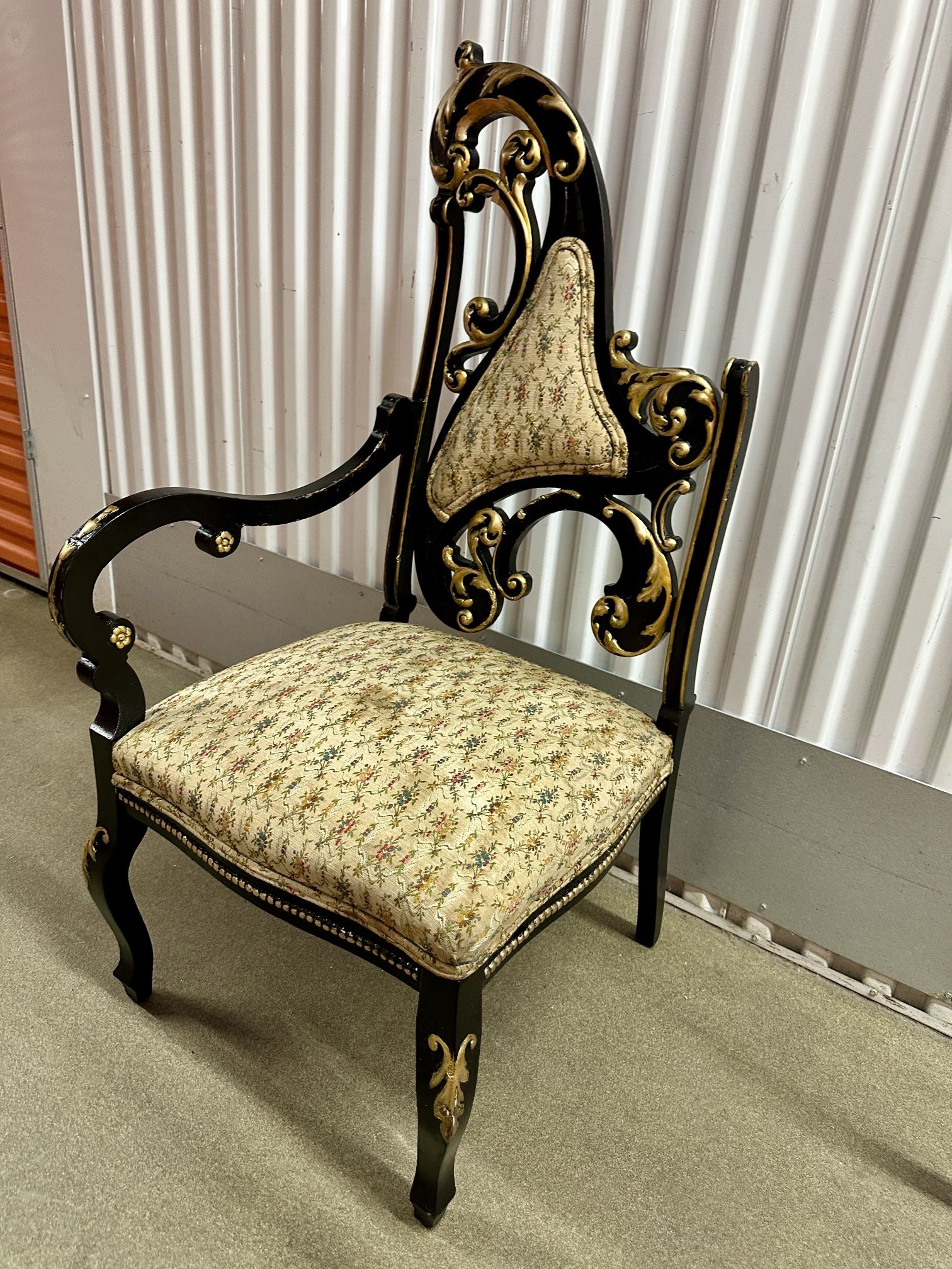 Mid Century Asymmetrical Corner Chair