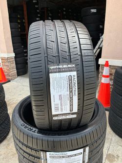 New 285/30ZR20 RoyalBlack RacingTrac Tires – FREE Install, Mount & Balance