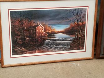 Terry Redlin limited edition signed print