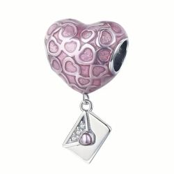 Adorable Hot Air Balloon And Letter Charm Dangle