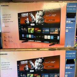 85 Tv Samsung smart 4K HDTV $55 down on financing free delivery six month warranty