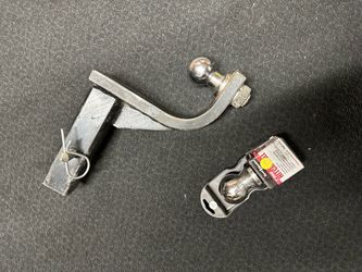 Trailer hitch and ball  +