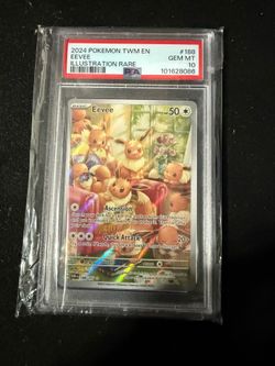 Twilight masquerade Eevee Illustration Rare PSA 10