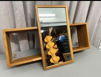 IKEA Sliding Storage Mirror 