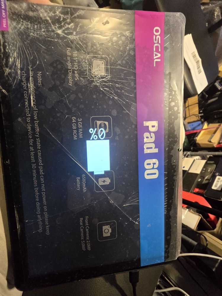 10.1 Tablet Oscal Pad 60 Broken Screen