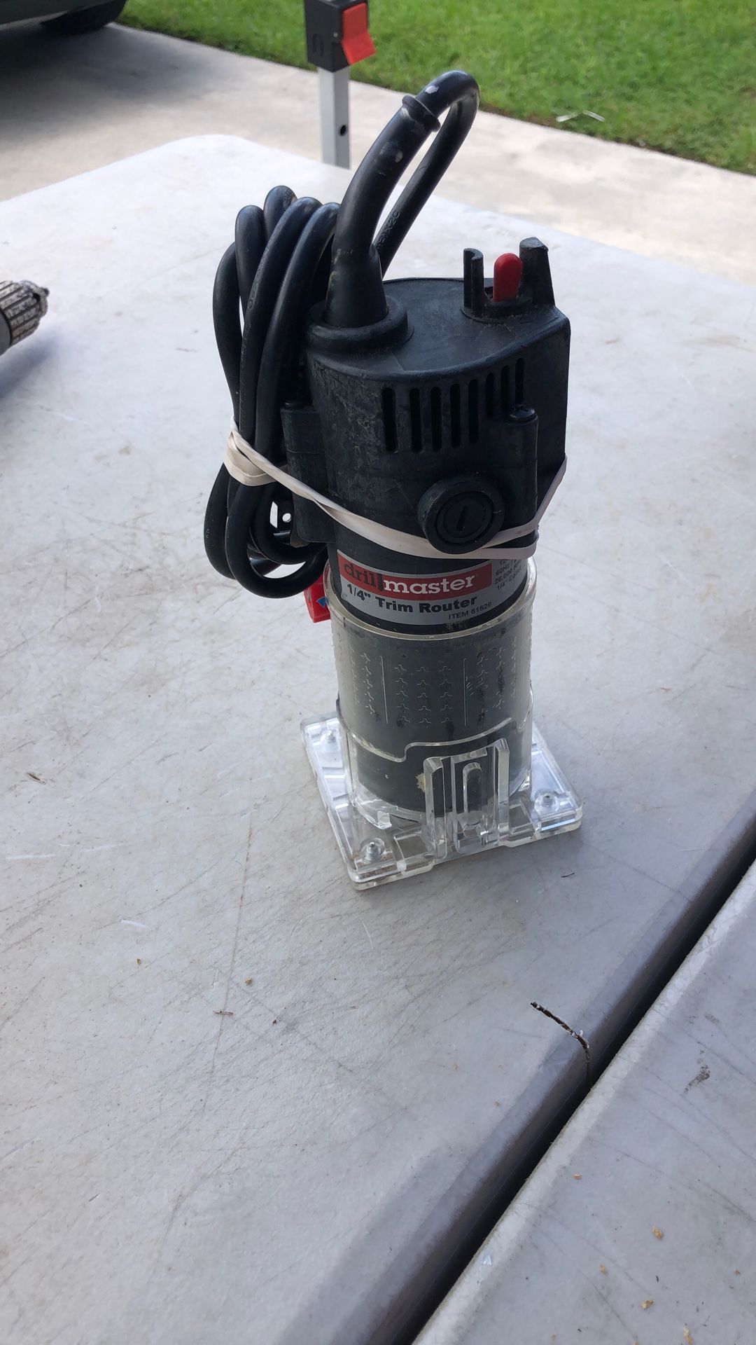 Drill Master 1/4” Trim Router