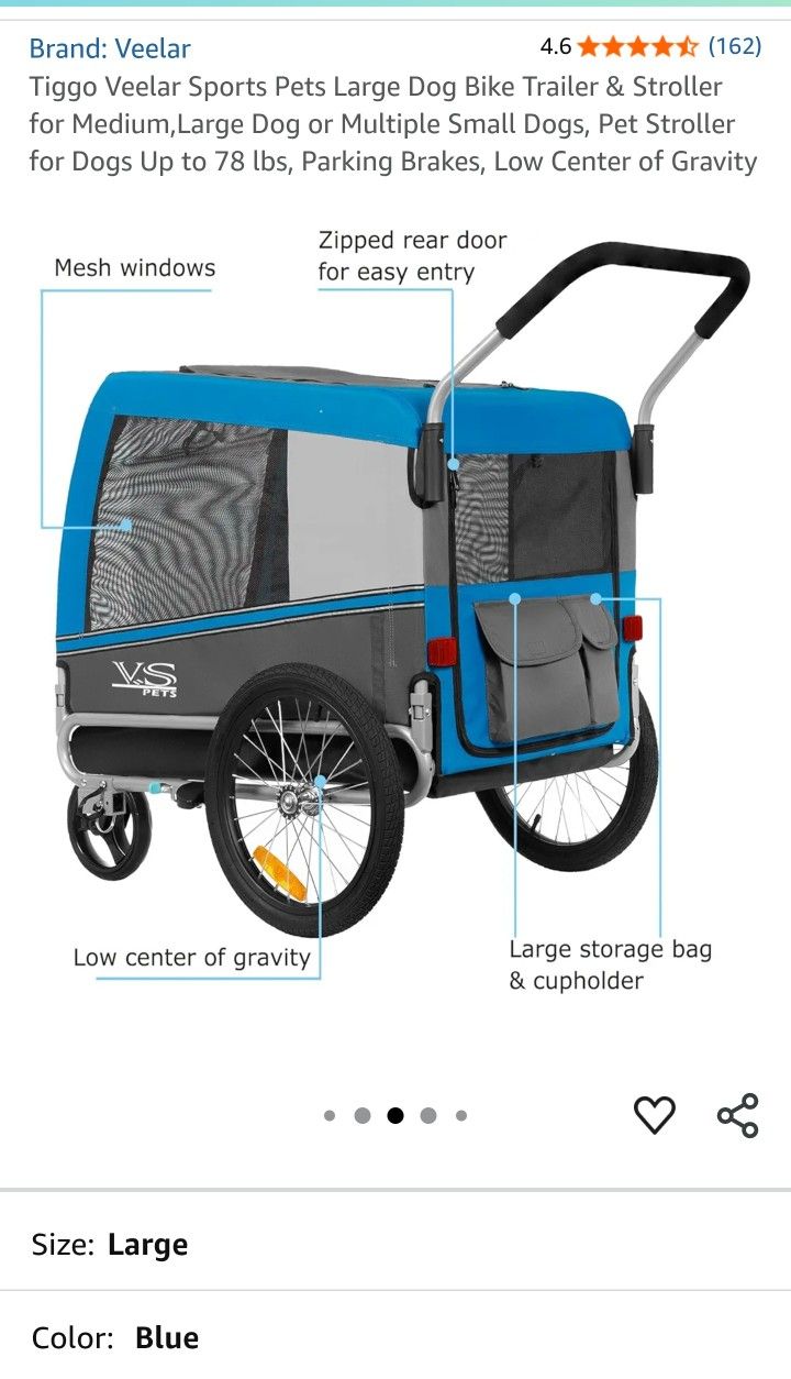 Dog Bike Trailer/Stroller