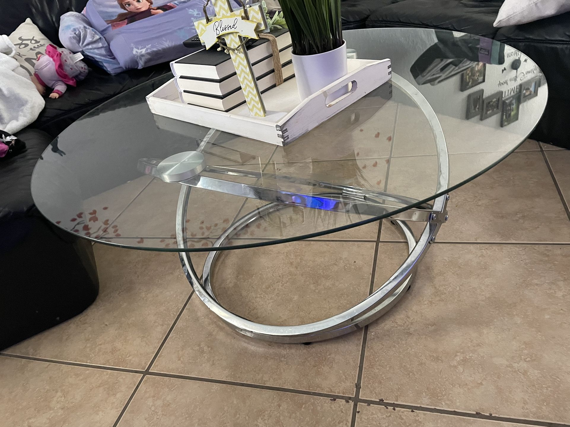 Glass table