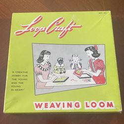 VTG Nelly Bee Loop Craft Weaving Loom 101 with Original Box & Instructions