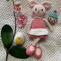 Crochet Bunny Rabbit doll