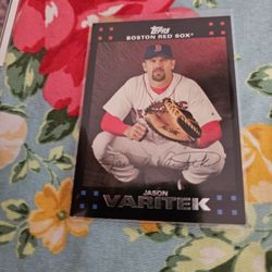 Boston Red Sox Jason Varitek Baseball Cards 