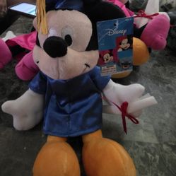 Disney Mickey Mouse Graduation Stuffed Animal