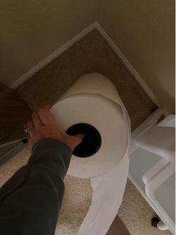 Giant scroll of paper