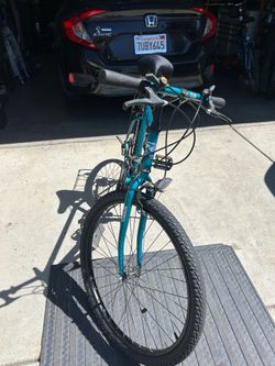 Nice green bike