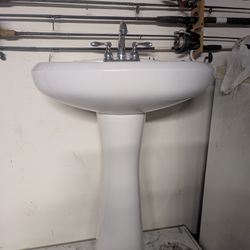 Vortens Pedestal Bathroom Sink 