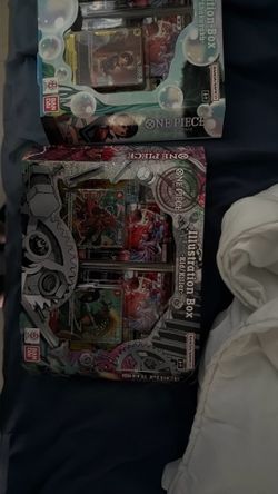 One piece illustration boxes